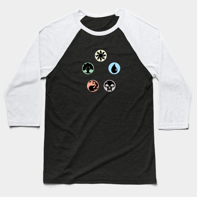 mtg icons Baseball T-Shirt by squishly